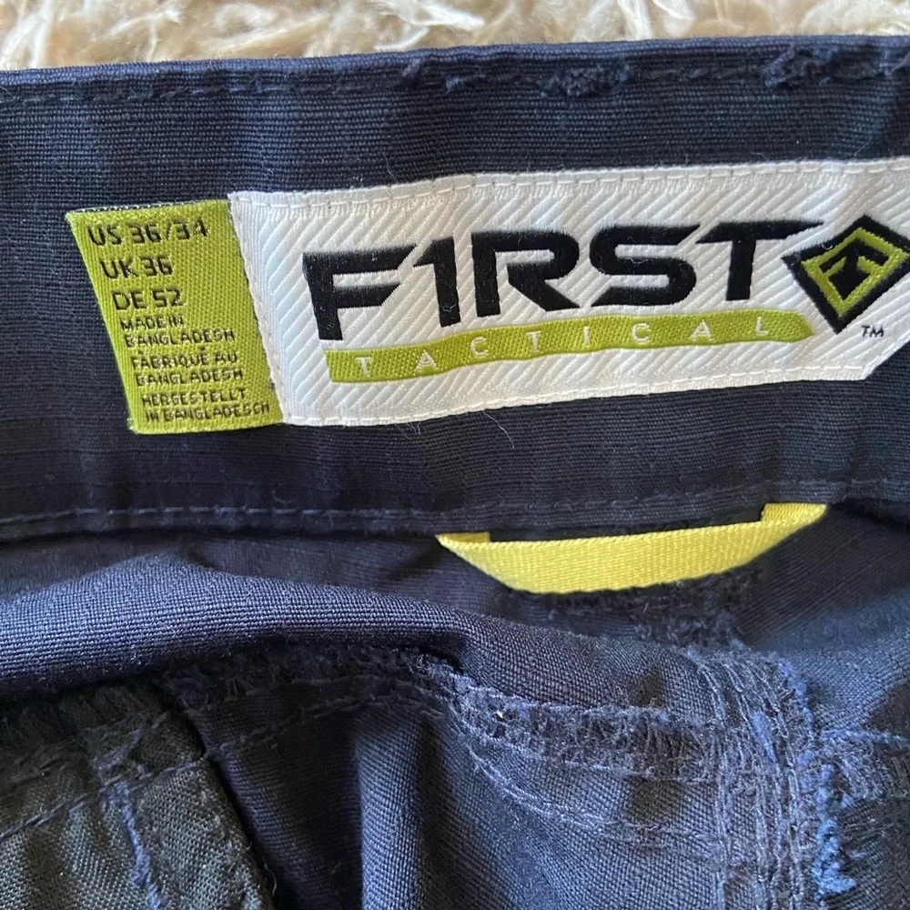 Men's Cargo Pants Shorts - Navy Blue